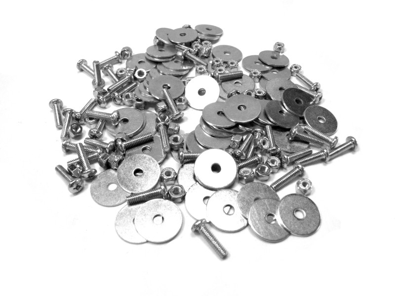 863-10HDW - HARDWARE, SKID PLATE - 8x8